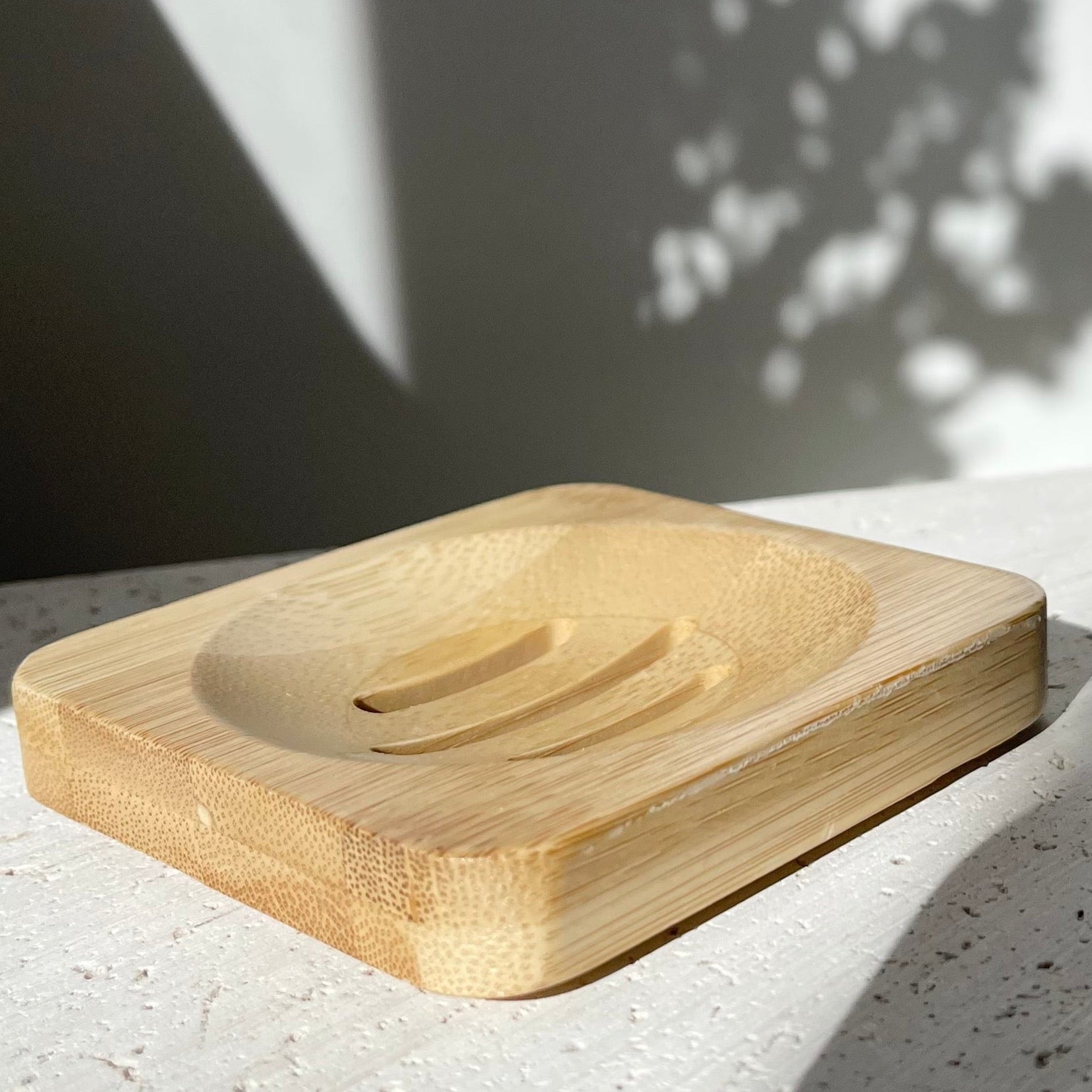 Bamboo soap online holder